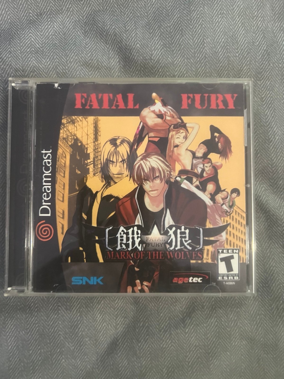 Fatal fury gauru mark of the wolfs Sega Dreamcast
