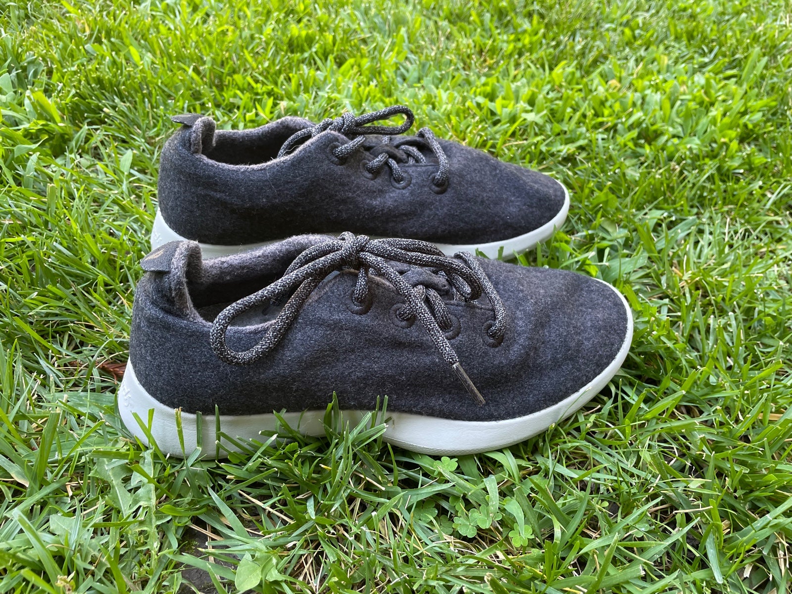 Wool running shoes