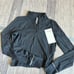 Lululemon It's Rulu Ribbed Cropped Half Zip