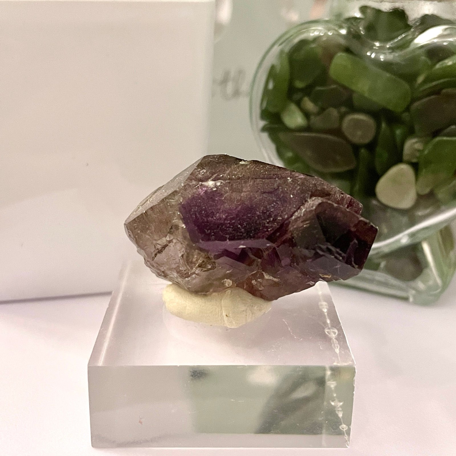 Shangaan Amethyst Crystal Scepter Specimen Zimbabwe