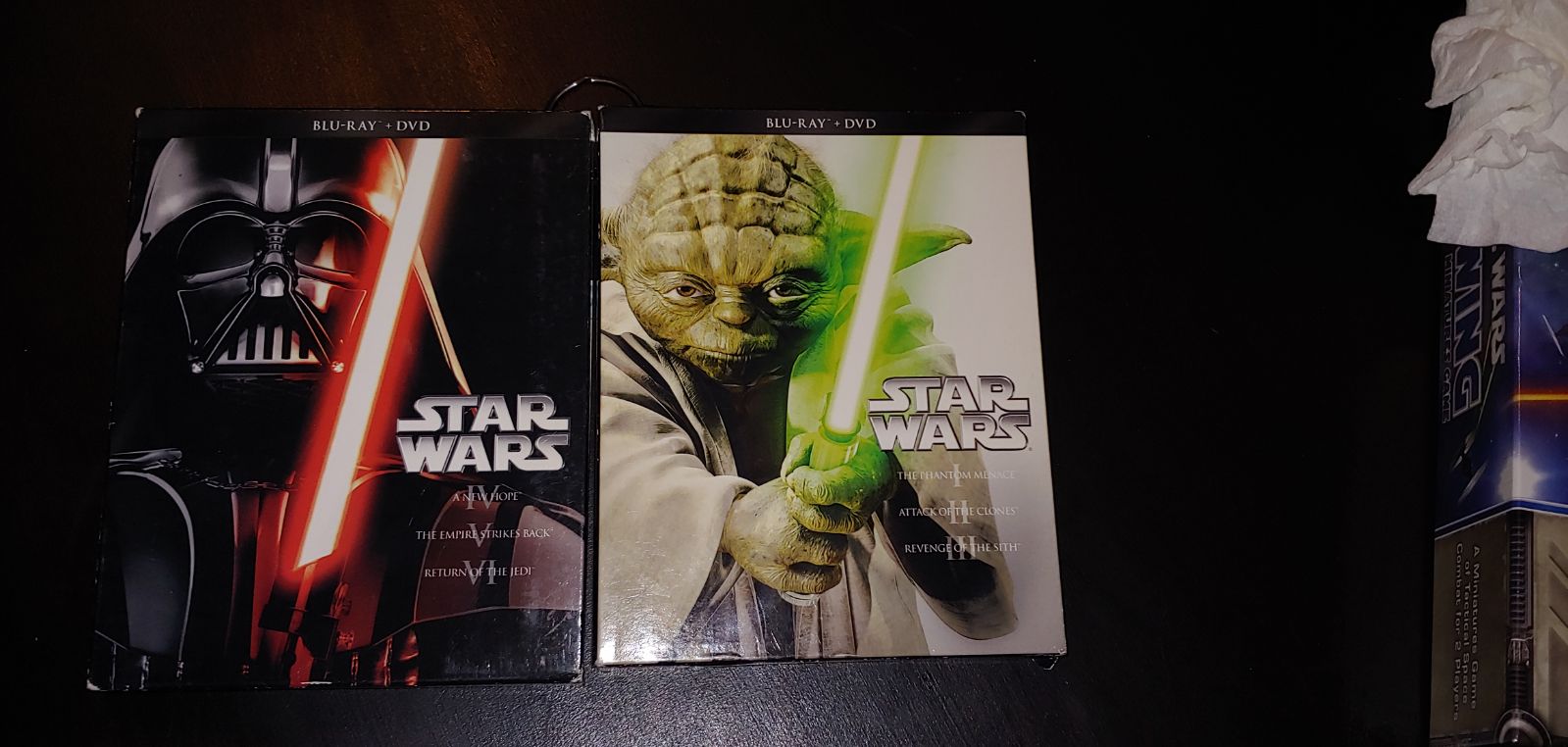 Star Wars Blu-ray and DVD episode 1-6