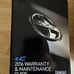 2016 Scion tC Owners Manual Book Set and Hard Case