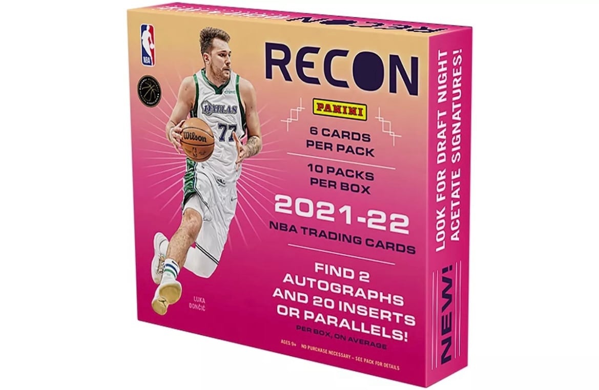 2021-22 PANINI RECON NBA TRADING CARD BOX (HOBBY)