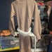 XXS Pink Mauve EXPRESS Silver sequin belted heavy duster cardigan sweater