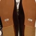 Mystique brown leather loafers size 6