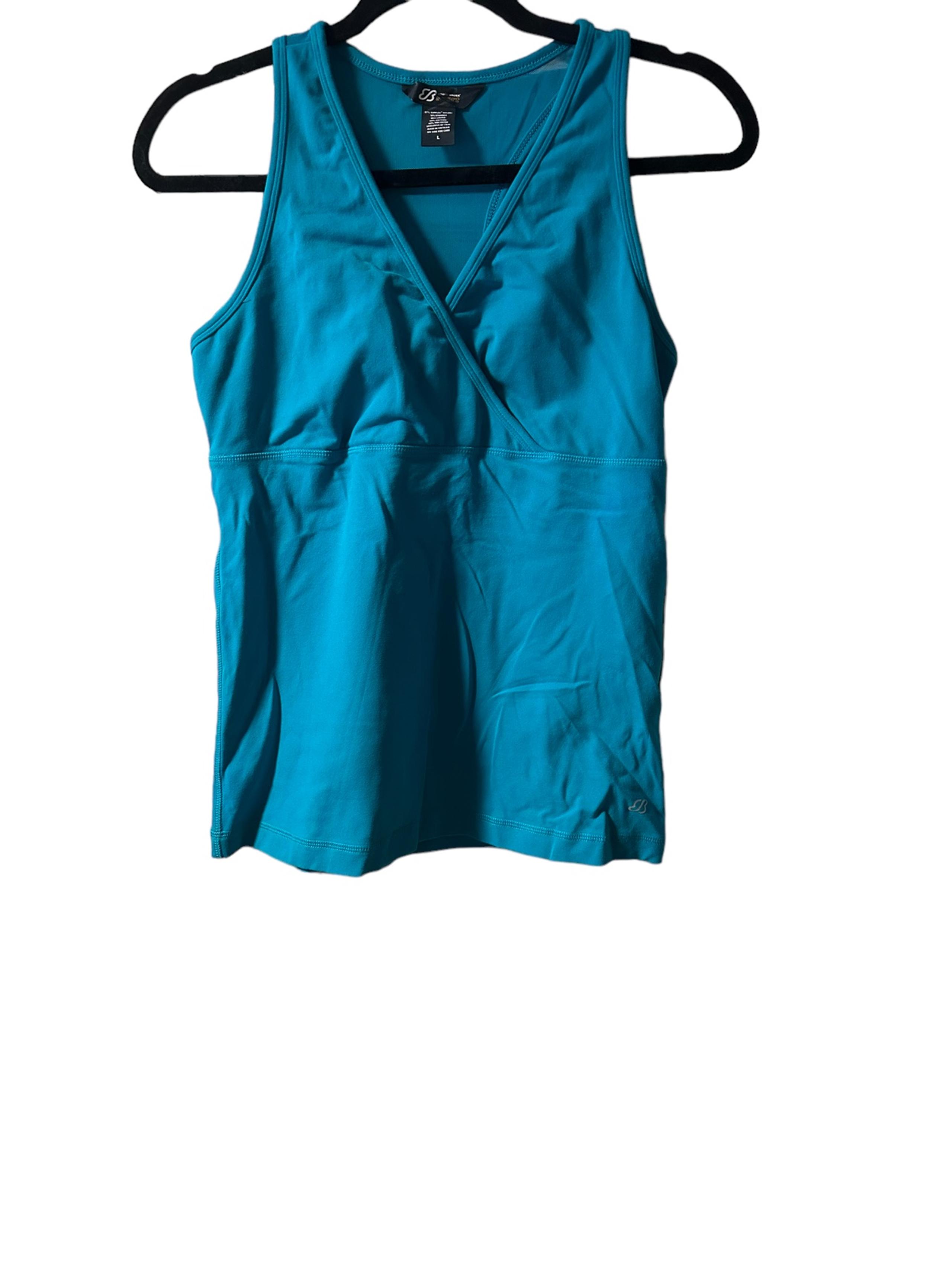 Eddie Bauer Sport partial mesh tank top size L EUC