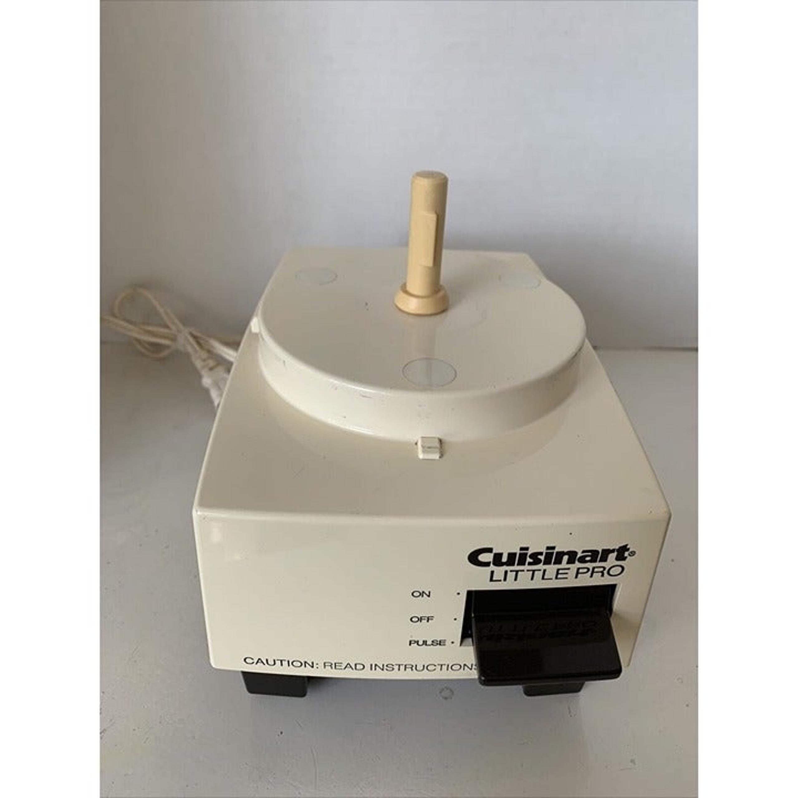 Cuisinart Little Pro Plus Food Processor Replacement Motor Base With Pulse