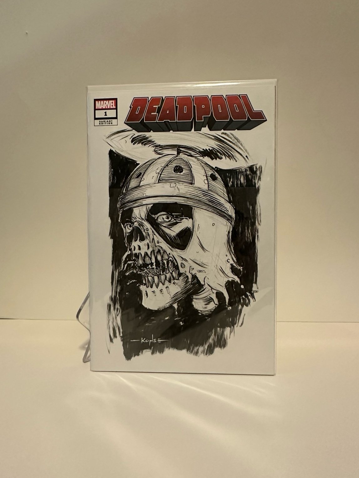Original HeadPool Sketch by Lee Kohse W/COA