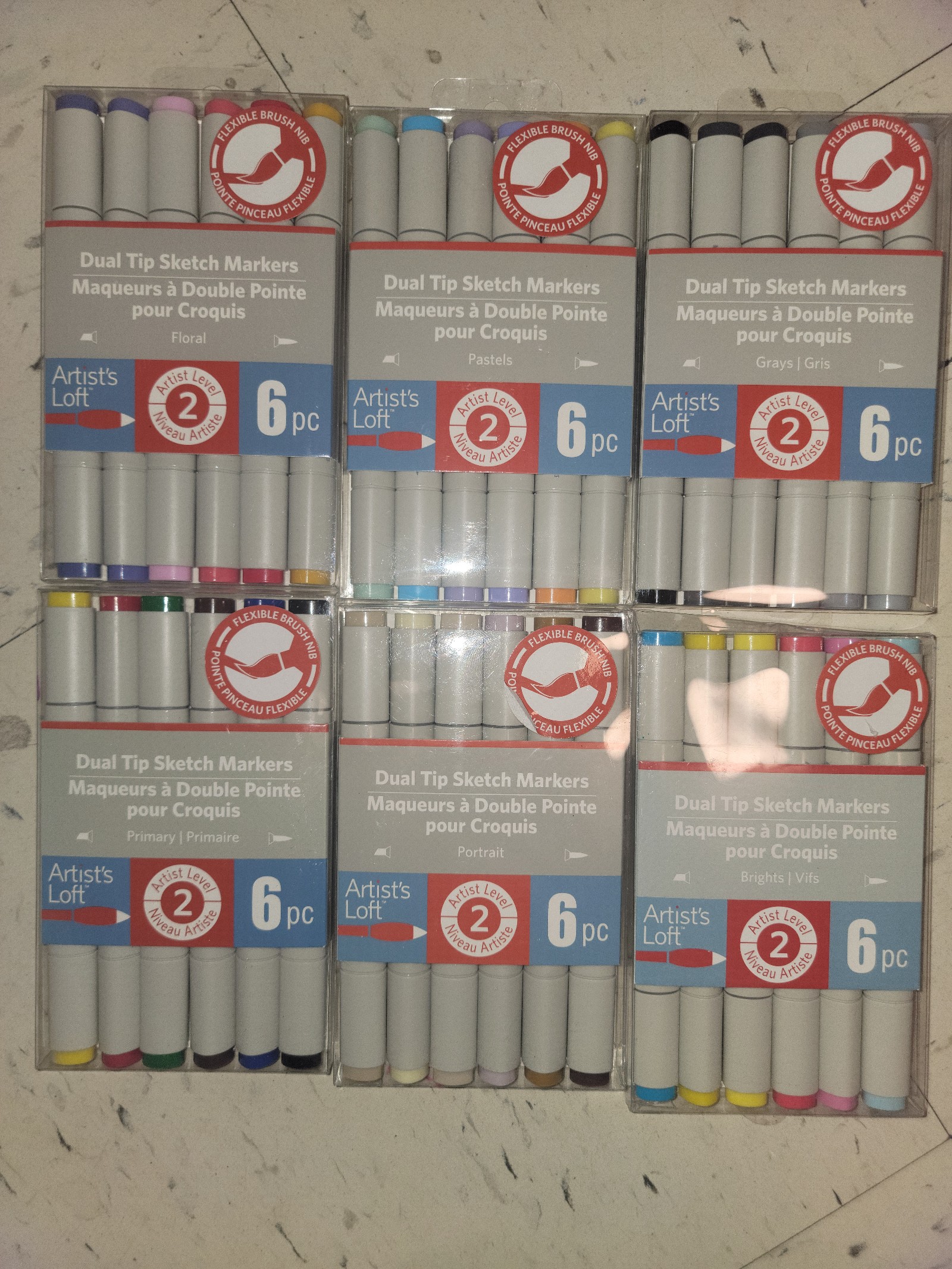Dual tip package
