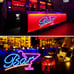 Acrylic LED Bar Sign with Hanging Chain, USB Powered, 14.96x9.06inches