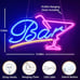 Acrylic LED Bar Sign with Hanging Chain, USB Powered, 14.96x9.06inches