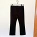 Tory Burch Sport Women’s Black Subtle Kick Flare Stretch Knit Mid Rise Cropped L