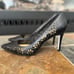 Kate Spade Ella Black Laser Cutout Pumps