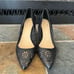 Kate Spade Ella Black Laser Cutout Pumps