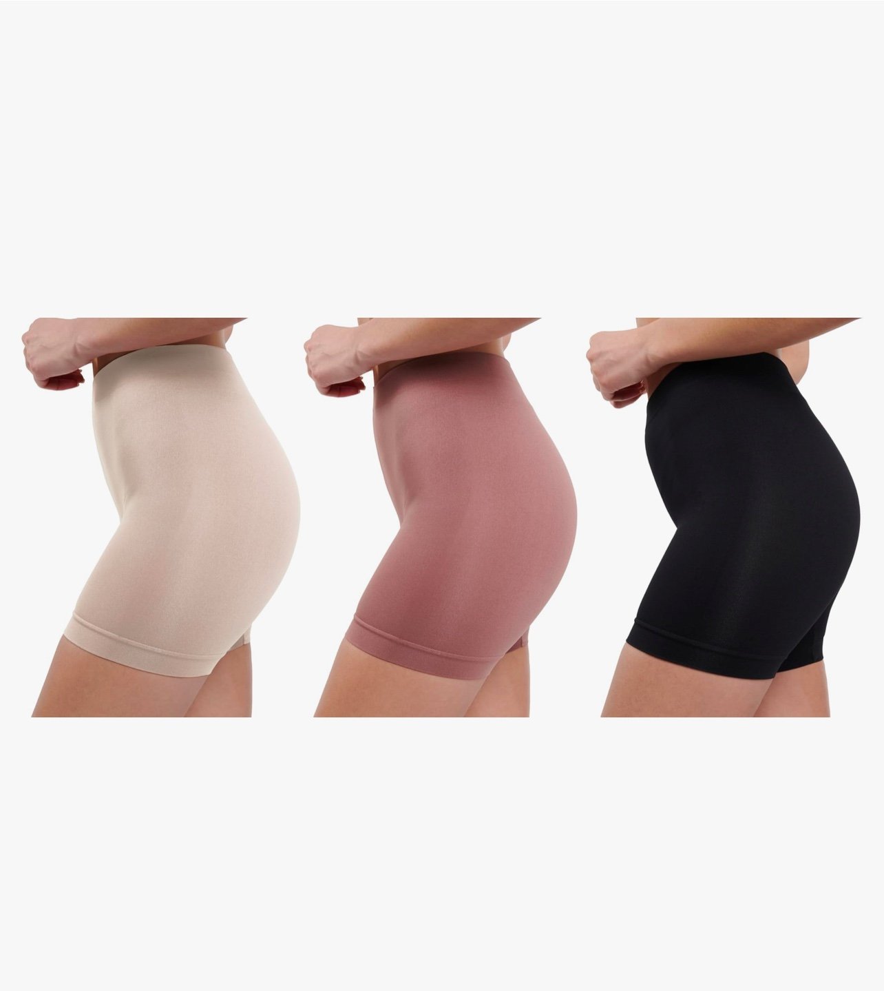 Skinnygirl Women's Laser Shaping Shorts Multipack