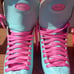 Moxi Beach Bunny Roller Skates Sky Blue Bunnies Outdoor Quads New Without Box