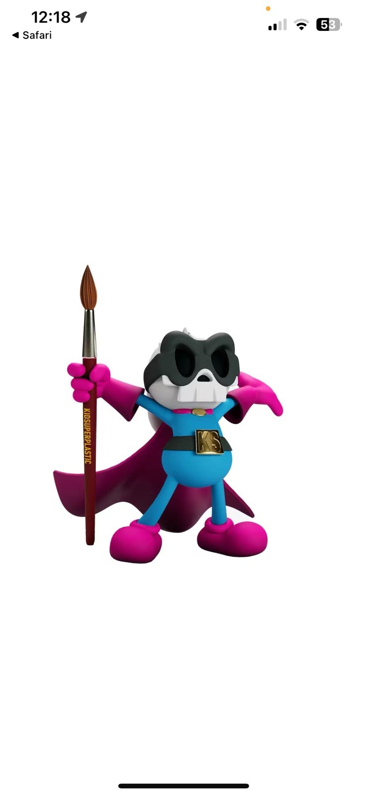 Kid Superplastic 8” toy figure
