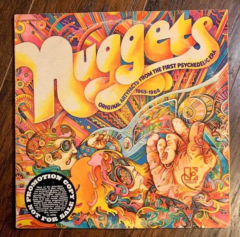 NUGGETS 1972 Vinyl LP Psychedelic PROMO