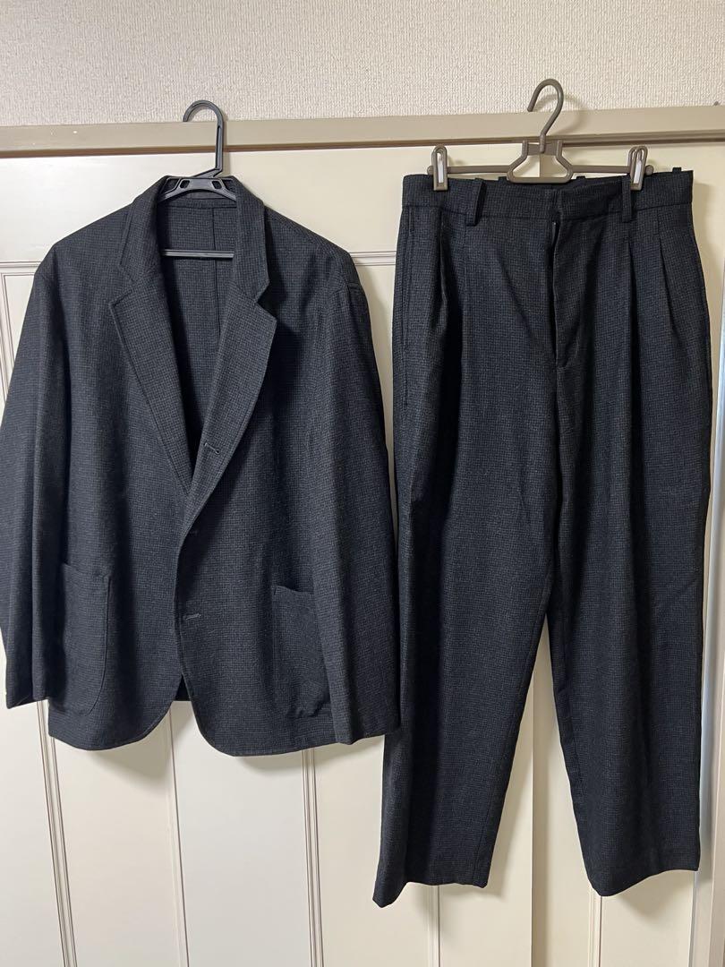 LYDNM☆リドム】WOOL MILLED IVY JACKET&PANTS