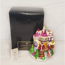 Retired, Vintage Christopher Radko Candy Castle Ornament 1998 #98-SP-36