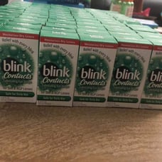 Blink contact solution