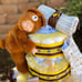 Teddy Bear Diaper Cake, Boy Diaper Cake