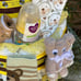 Teddy Bear Diaper Cake, Boy Diaper Cake