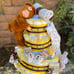 Teddy Bear Diaper Cake, Boy Diaper Cake