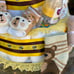 Teddy Bear Diaper Cake, Boy Diaper Cake
