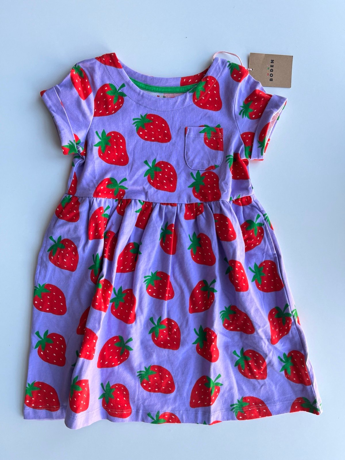Mini Boden jersey dress 4-5Y NWT