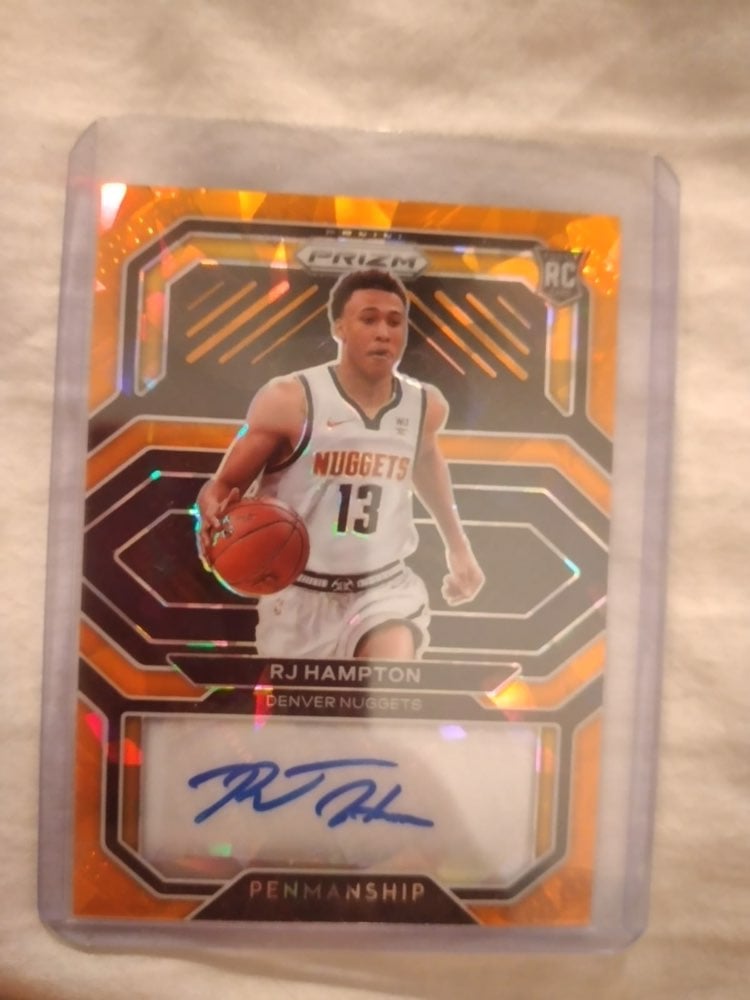 2020 Panini Prizm RJ Hampton, BRAND NEW,