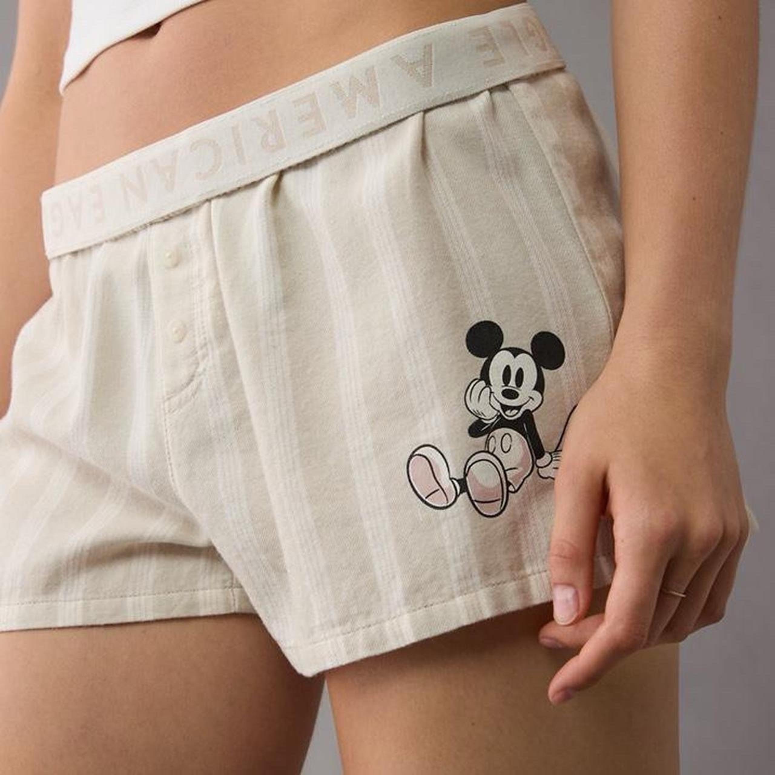 American Eagle x Mickey Mouse Pajama Shorts (L)
