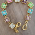 Joan Rivers Goldtone Multi-Colored Crystal Bracelet