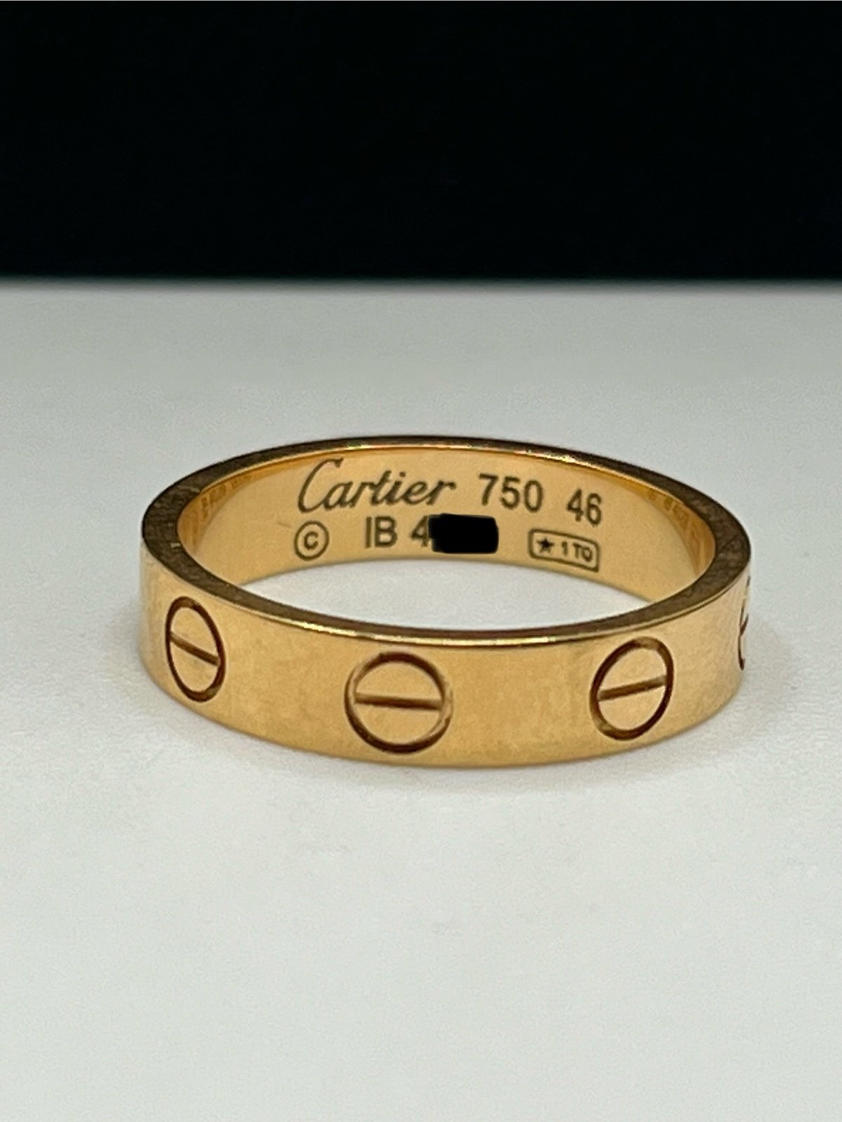 Cartier 18K Rose Gold Mini Love Ring