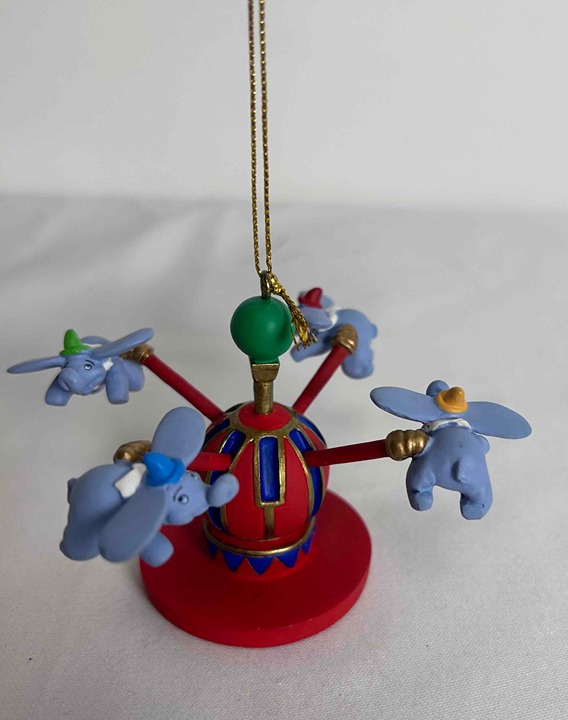 Disneyland 1999 Dumbo Flying Elephant Ride Ornament Hanging Carousel