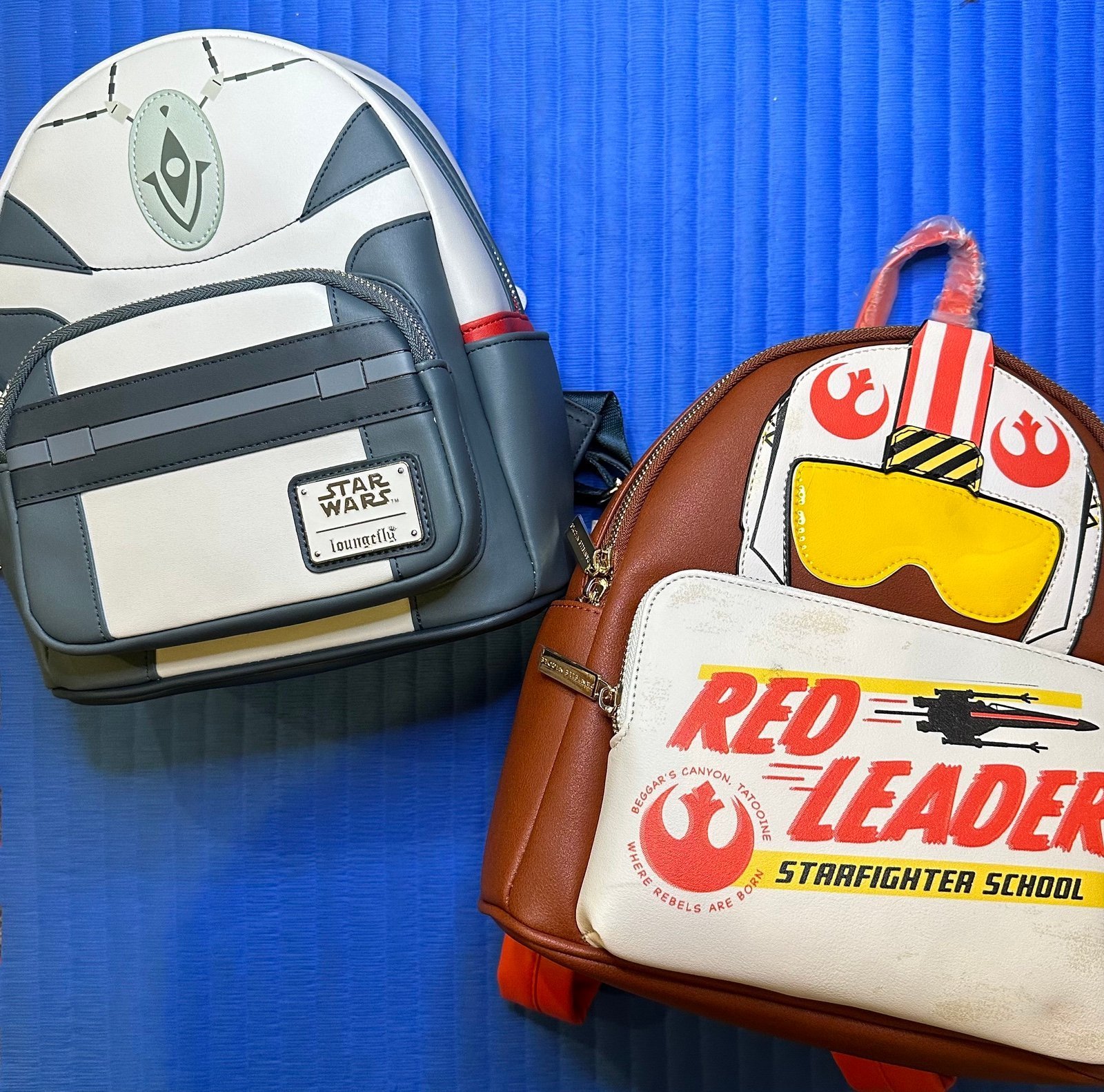 Loungefly Bad Batch & Danielle Nicole Red Leader Disney Star Wars Mini Backpacks