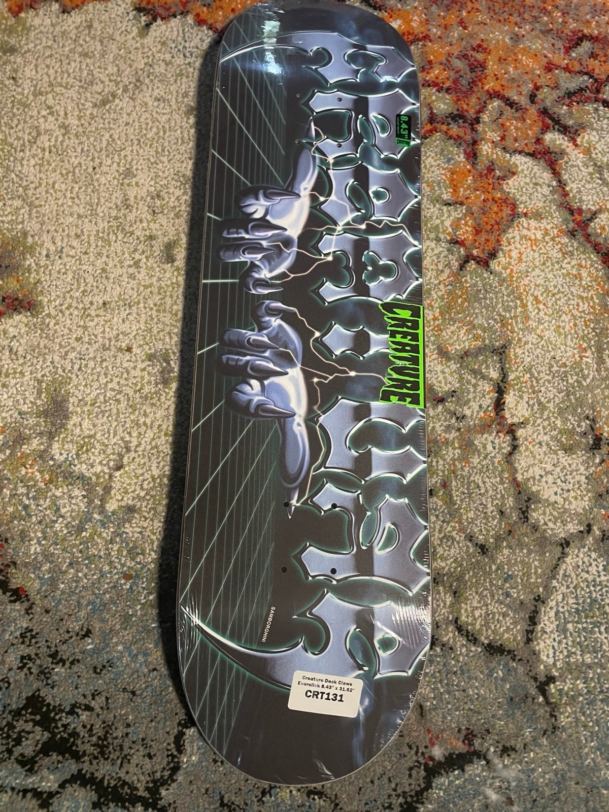 Creature everslick skateboard deck