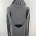 Good hYOUman Womens Gray Modal Long Sleeve Back Cut Out Pullover Hoodie Size S