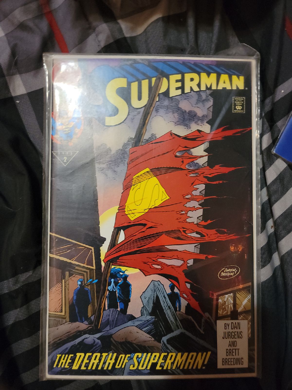 Superman The death of Superman number 75