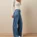 American Eagle super high rise baggy wide leg jeans