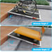 Portable Wheelchair Ramp 4FT, Non-Slip Aluminum Folding Handicap Ramp