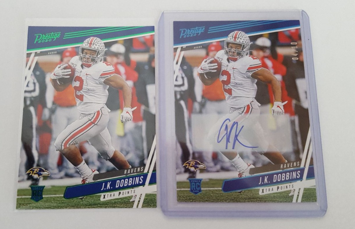 JK Dobbins Rookie Auto 4/10