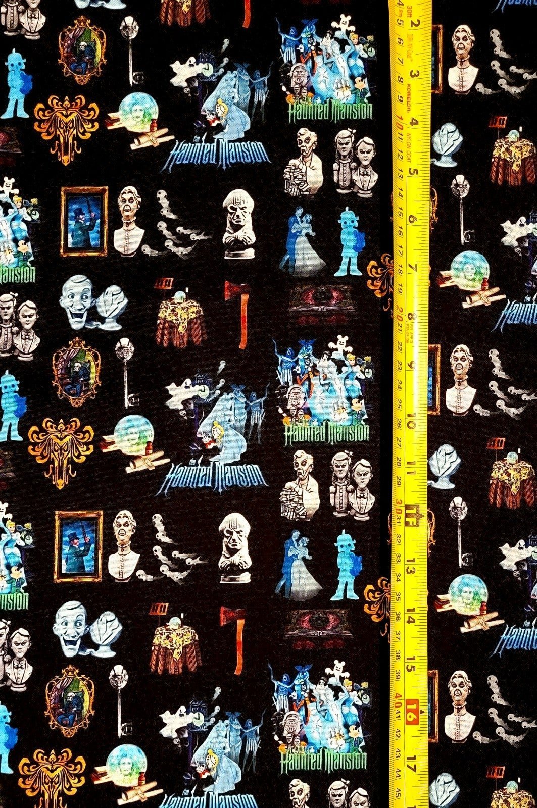 DISNEY HAUNTED MANSION FABRIC 1 YARD