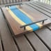 Walnut Live Edge & Epoxy Resin Charcuterie Board!
