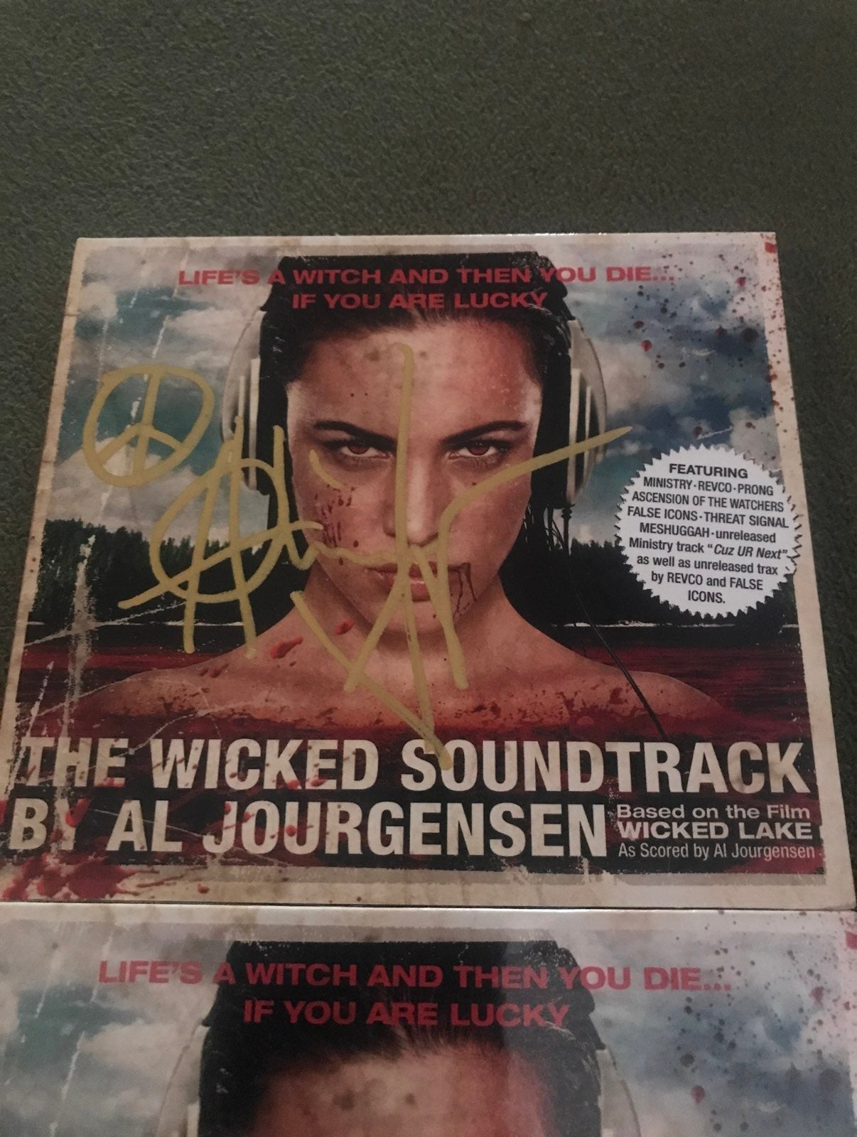 Al Jourgensen (Ministry) signed CD Digipak | Mercari