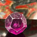 Older vintage Armory d12 tanzanite purple gem rpg d&d dice 121323@