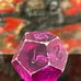Older vintage Armory d12 tanzanite purple gem rpg d&d dice 121323@