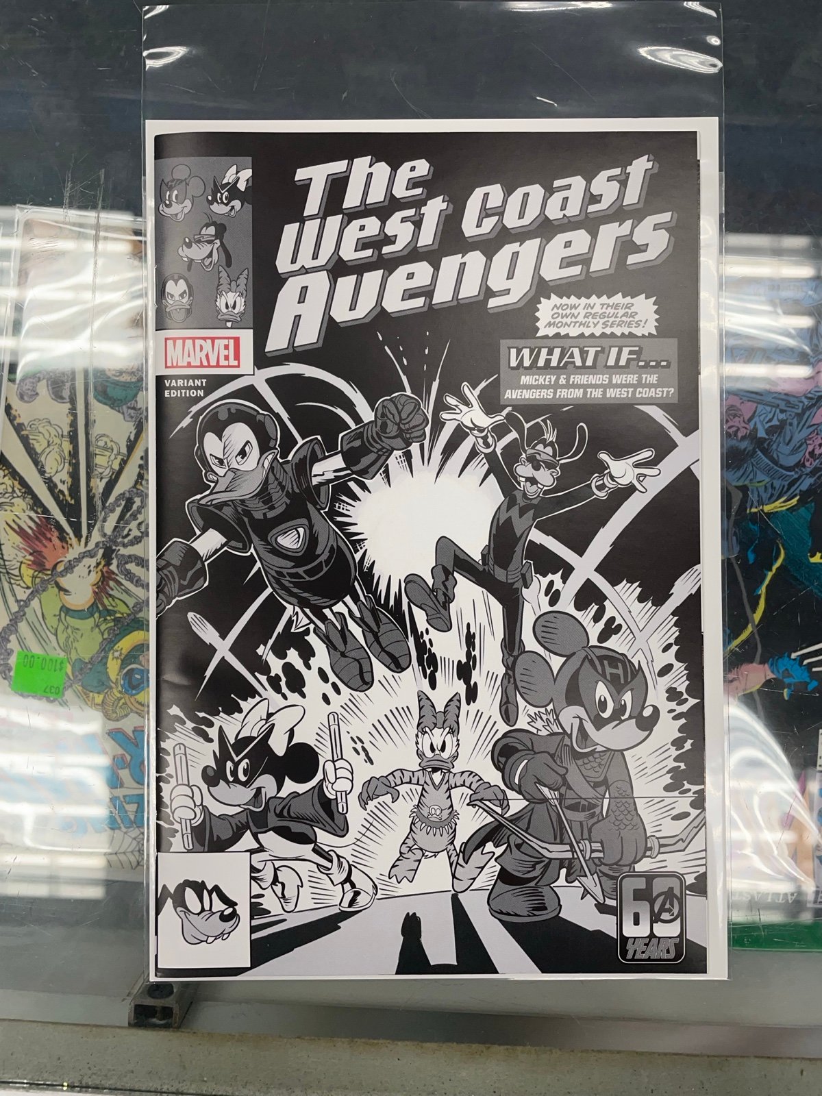 Amazing Spider-Man #47 1:100 Disney B&W Variant (2024)