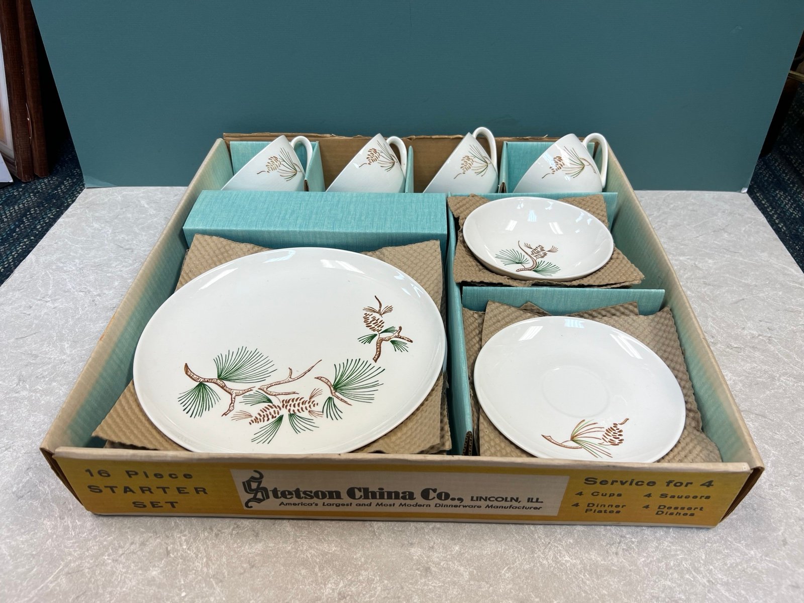 Stetson china co with original box