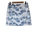 SWING CONTROL Blue White Farm Outdoors Print Sporty Active Golf Skort SZ 12